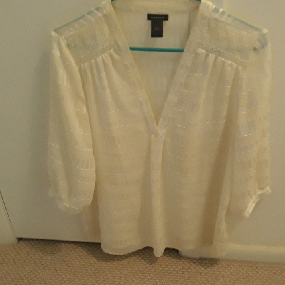 Sheer blouse